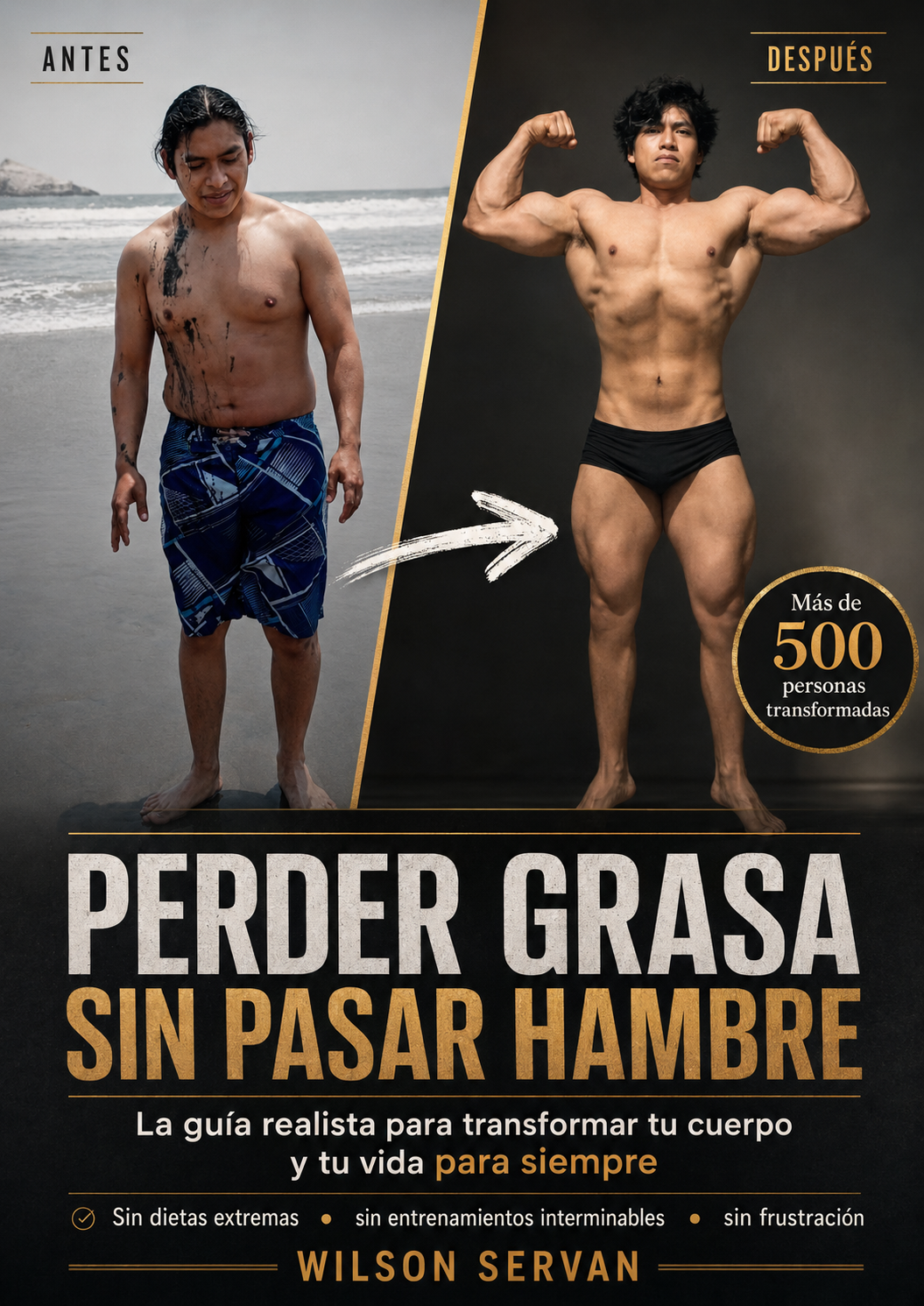 Portada del ebook Perder grasa sin pasar hambre